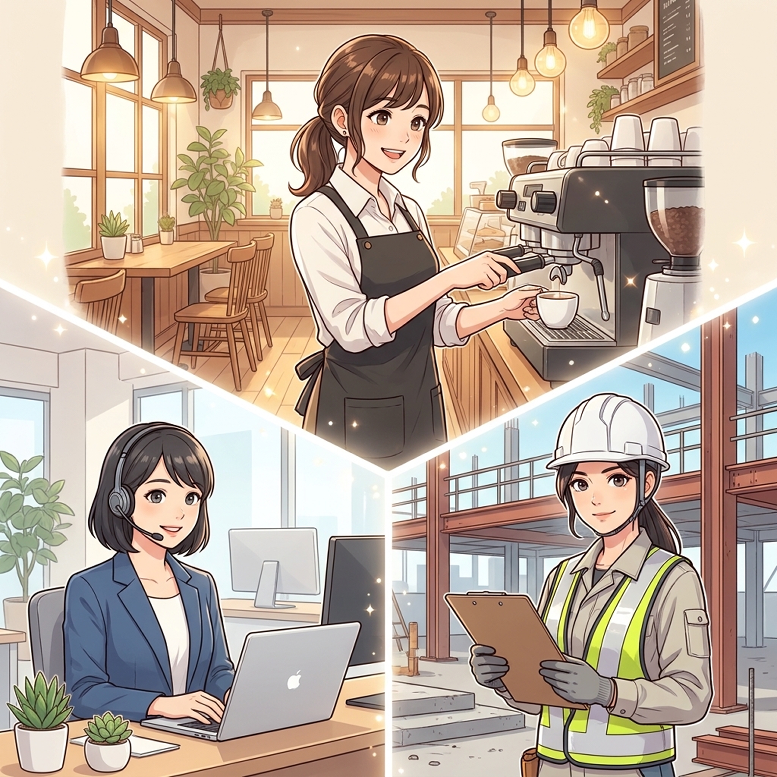 office lady